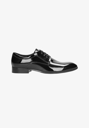 Wojas Elegantní šněrovací boty - black