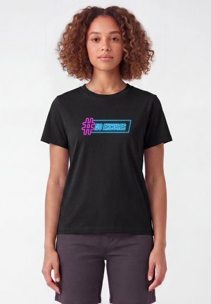 watapparel, NO EXCUSES - T-shirt imprimé - black