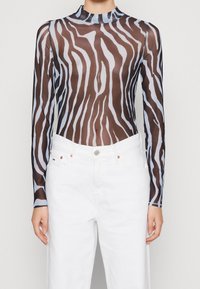 Tommy Jeans Långärmad tröja - light blue