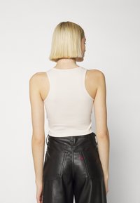 adidas Originals ESSENTIALS RIBBED TANK - Top -  white