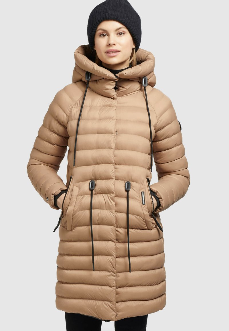 khujo NIANA SOFT Winter coat dunkelbeige/light brown Zalando.ie