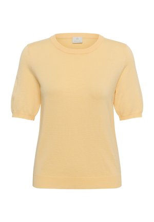 Kaffe, KALIZZA SHORT SLEEVE - T-shirt basic - sunlight