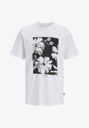Jack & Jones PREMIUM, JPRBLALUCAS GRAPHIC TEE - T-Shirt print - bright white