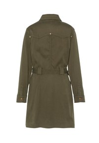 Schott WESTERN - Blusenkleid - kaki