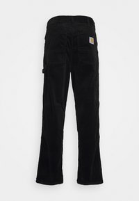 Carhartt WIP SINGLE KNEE PANT URBANA - Calças - black rinsed