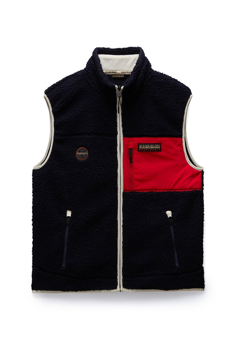 Napapijri Bodywarmer donkerblauw Napapijri Bodywarmer donkerblauw