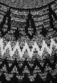 Street One Stickad tröja - black