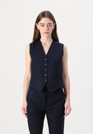 DAY Birger et Mikkelsen RUDY PINSTRIPE - Vest - total eclipse