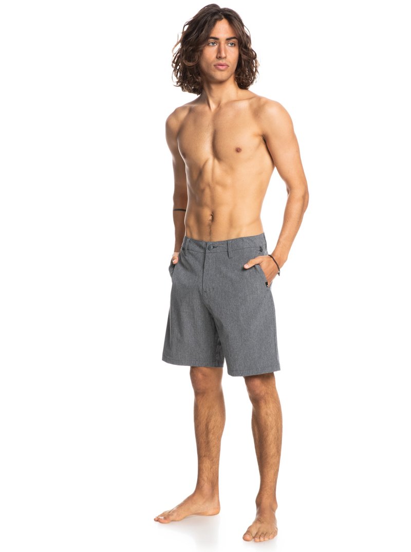 Herren Shirts | Quiksilver UNION HEATHER AMPHIBIEN kurze Sporthose black/schwarz - FQ45493 Herren Shirts | Quiksilver UNION HEATHER AMPHIBIEN kurze Sporthose black/schwarz - FQ45493
