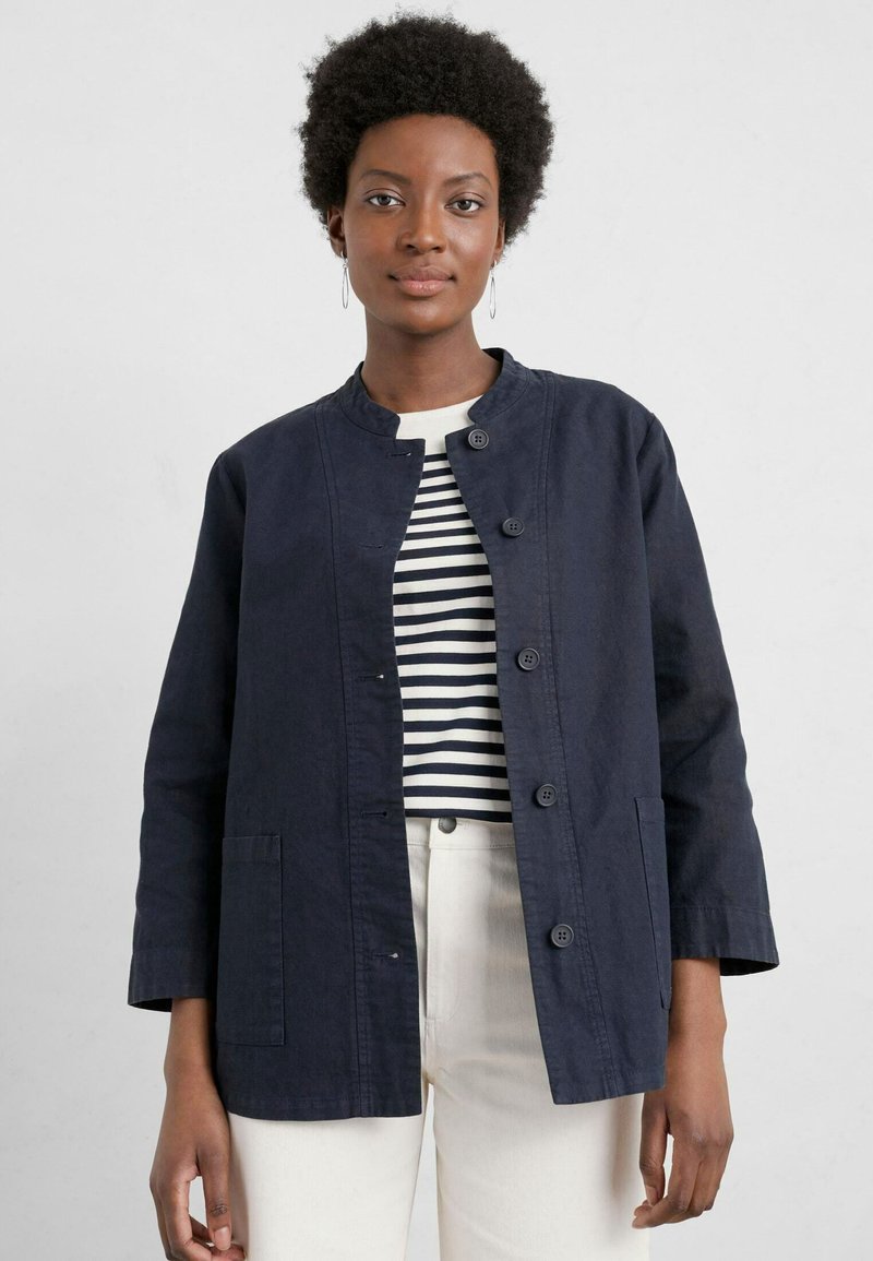 Seasalt Cornwall CLEAR BLOOM Summer jacket maritime/dark blue