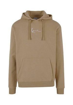 Felpa con cappuccio - brown