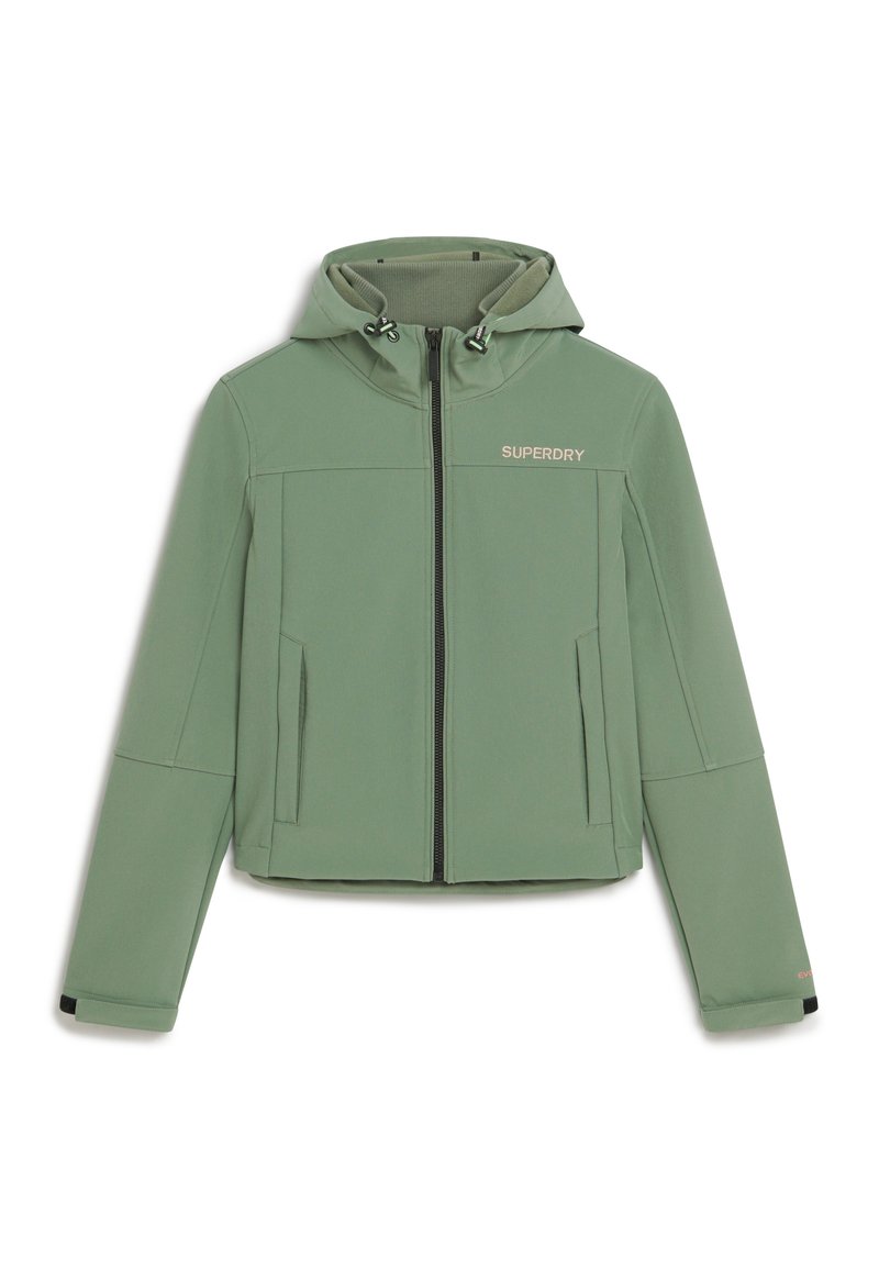 Superdry & Co Lichte jas groen Superdry & Co Lichte jas groen