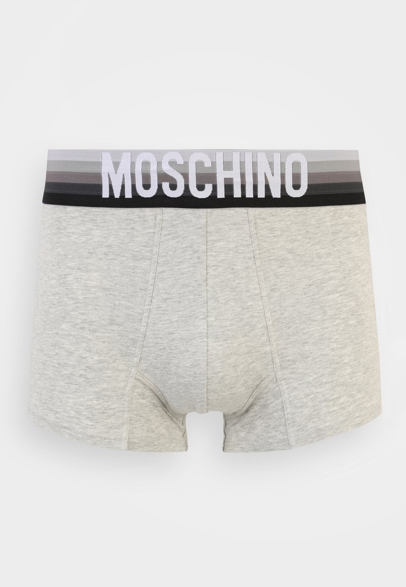 Herren Unterhosen | Moschino Underwear 2 PACK Panties black/gray/schwarz - LK87401 Herren Unterhosen | Moschino Underwear 2 PACK Panties black/gray/schwarz - LK87401