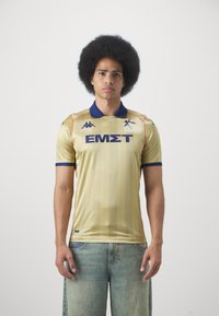 Kappa Gara KOMBAT 2024 THIRD KALLITHEA - Maillot de foot - yellow gold rich/blue