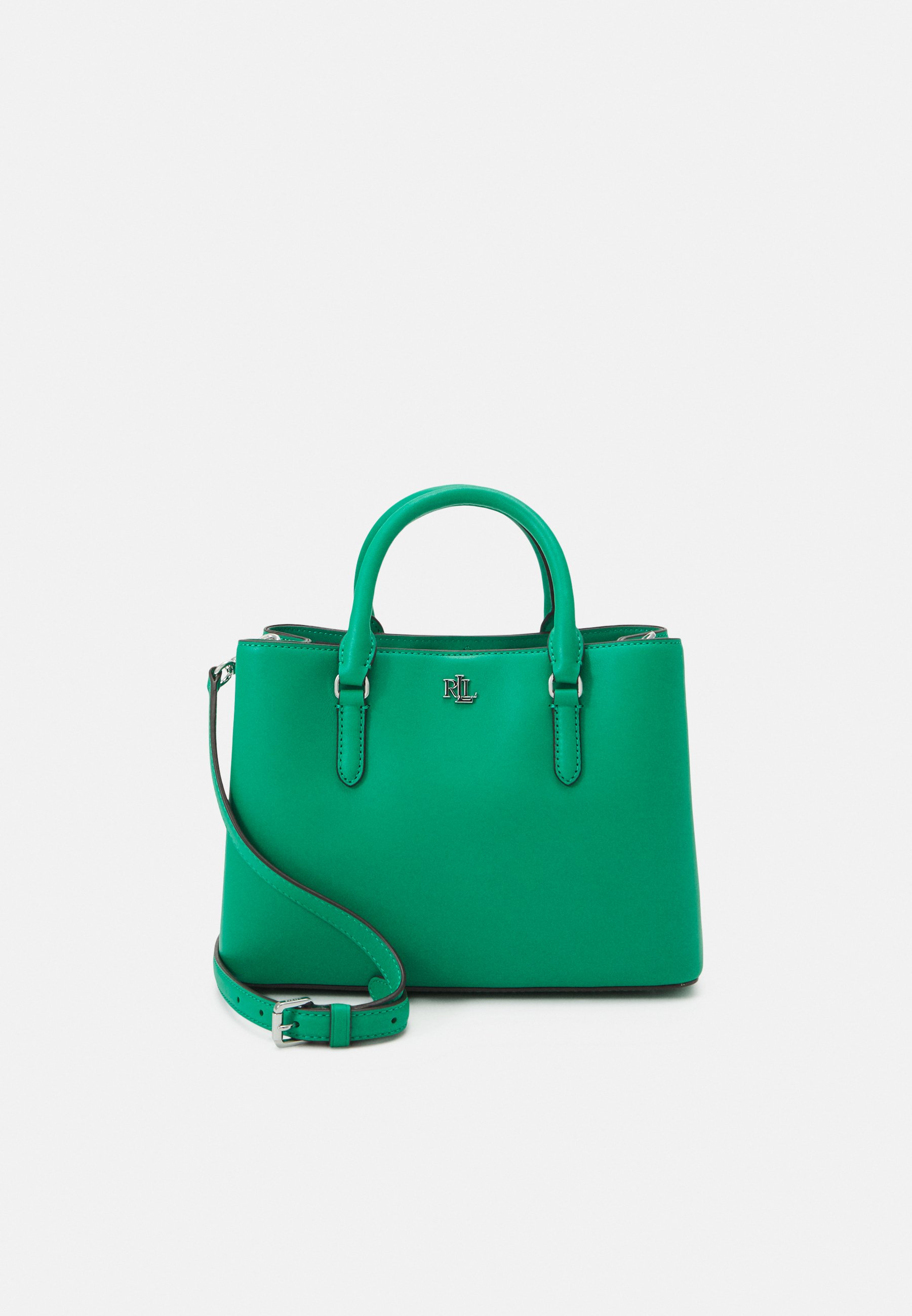 Lauren Ralph Lauren LEATHER SMALL MARCY SATCHEL - Handtasche  