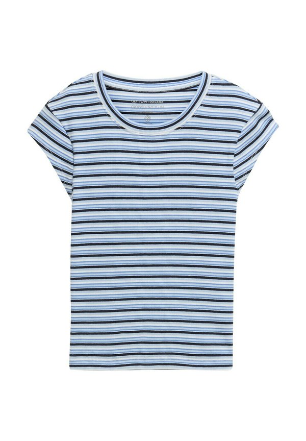 MIT STREIFENMUSTER - T-Shirt print