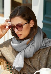 BELLEMERE ULTRA SOFT - Sciarpa - grey