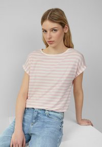 QS T-Shirt print - altrosa
