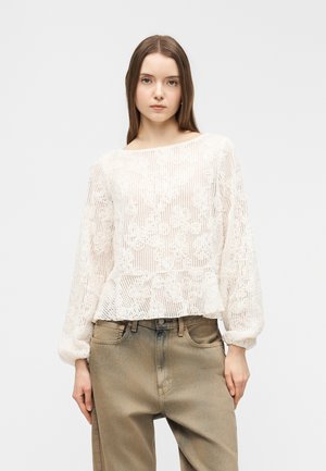 VIROCANA BOATNECK - Longsleeve - birch