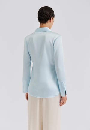 ELMINA BOW DETAILED MAXI - Košeľa - Blue