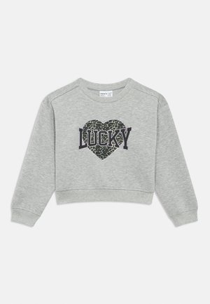 NKFBIMA SHORT BOX - Sweatshirt - grey melange