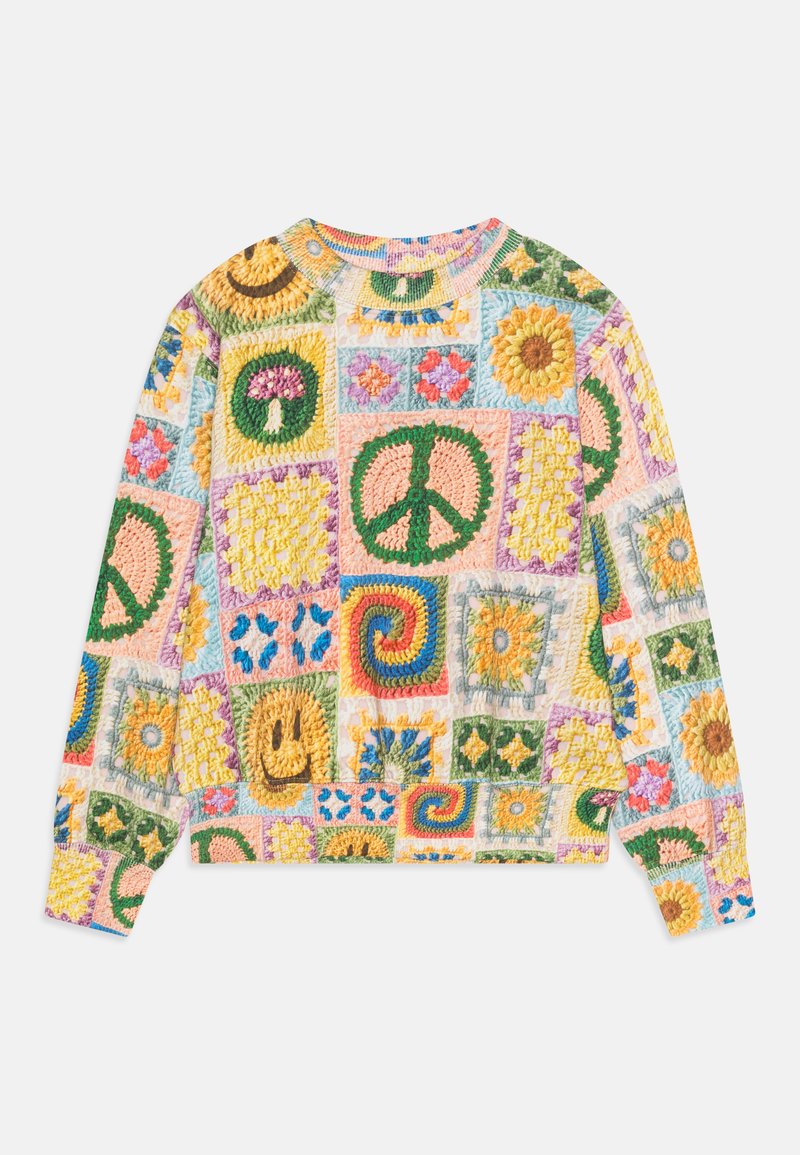 Molo MARGE - Bluză de molton - apricot/green