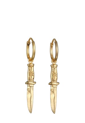 THE KNIFE - Boucles d'oreilles - gold-coloured