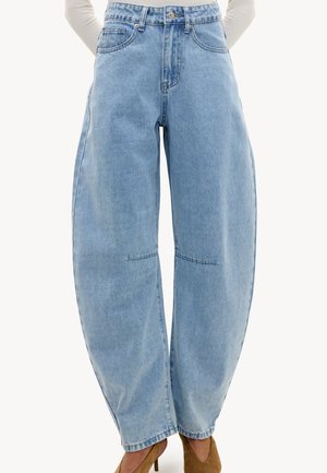 LOAVIES, EMBER HEART, WILD SOUL - Jean boyfriend - denim blue light