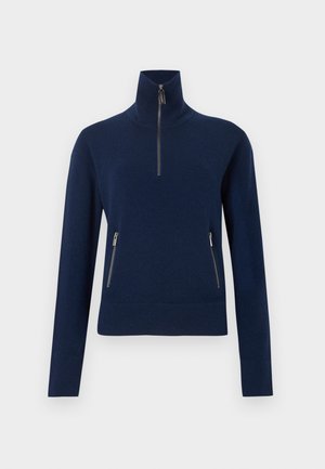 HALF ZIP MILANO JUMPER - Pullover - navy