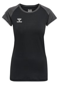 Hummel - CORE  STRETCH  - Sport T-shirt - black Miniatuurafbeelding 1