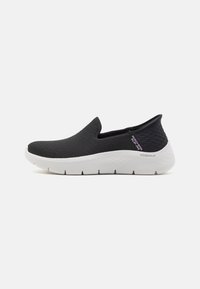 Skechers Performance - GO WALK FLEX SLIP IN - Kõndimisjalatsid - black/white Väikepilt 1