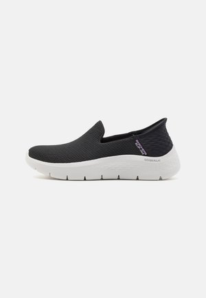 GO WALK FLEX SLIP IN - Sneakers low - black/white