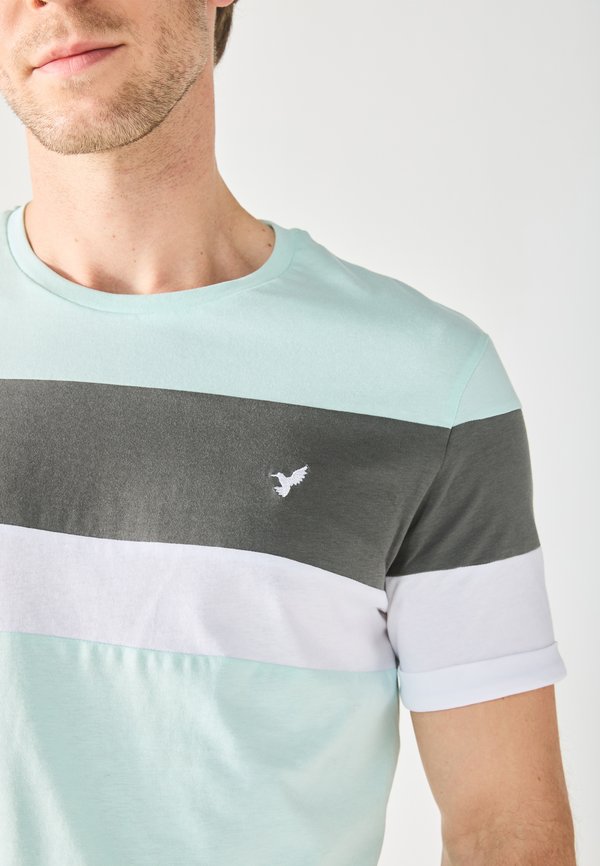 Print T-shirt - teal4