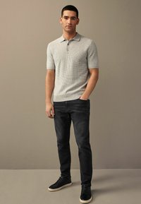 Next SHORT SLEEVE REGULAR FIT - Pikeepaita - grey