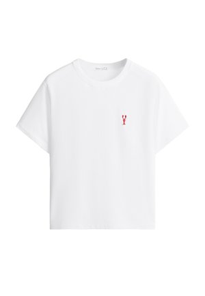 OYSHO, T-shirt imprimé - white