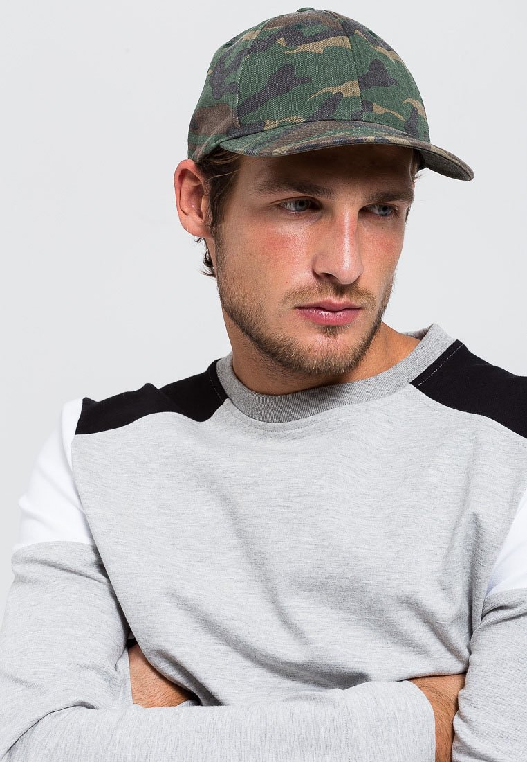 Flexfit - Cap - green camo, Vergrößern