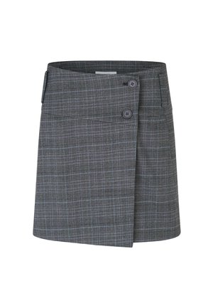 mbyM Falda acampanada - grey check
