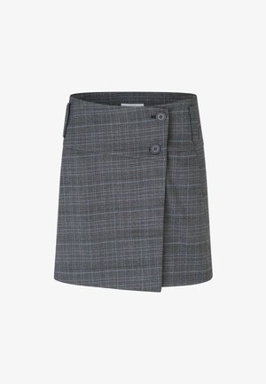 mbyM A-line skirt - grey check