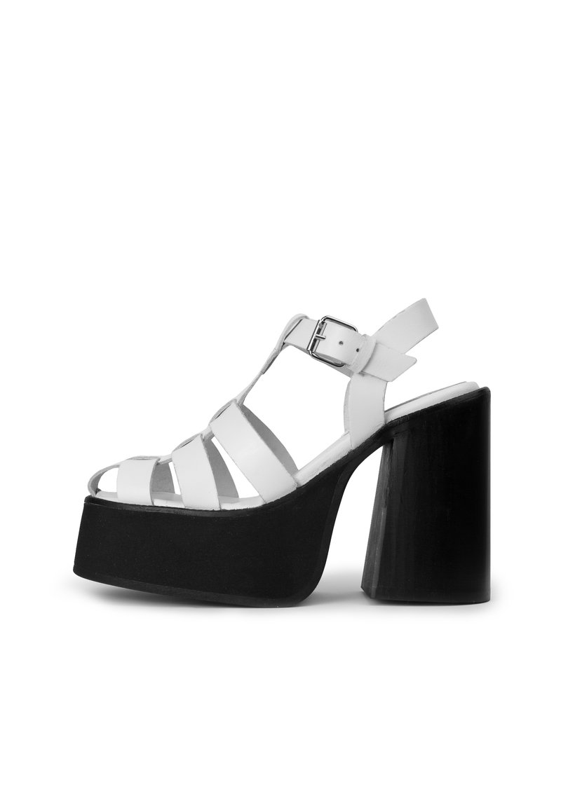 Damen Pumps | Kaltur DONNA High Heel Sandalette white/weiß - QB88117 Damen Pumps | Kaltur DONNA High Heel Sandalette white/weiß - QB88117