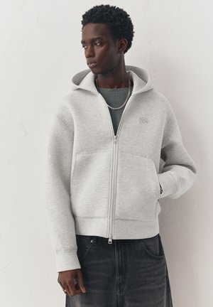 PULL&BEAR Sweater met rits - grey
