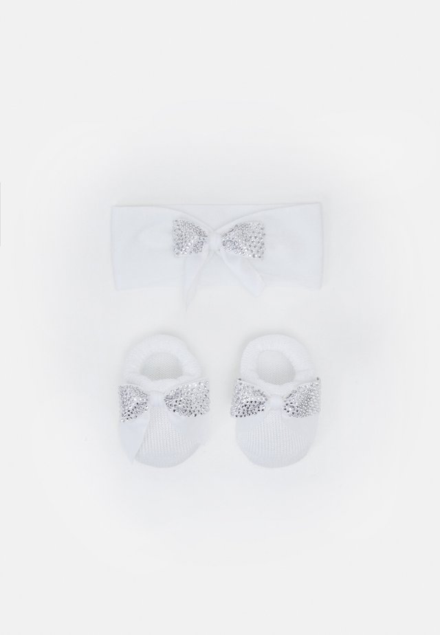 BABY PACK FIOCCO PREOLA SET - Ørevarmere - bianco