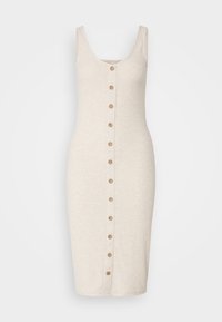ONLNELLA BODYCON DRESS - Vestito di maglina - pumice stone