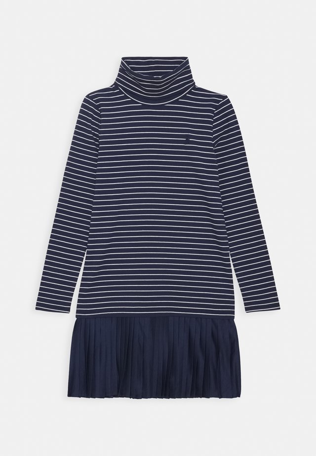 TURTLENECK DRESSES - Jerseykleid - french navy