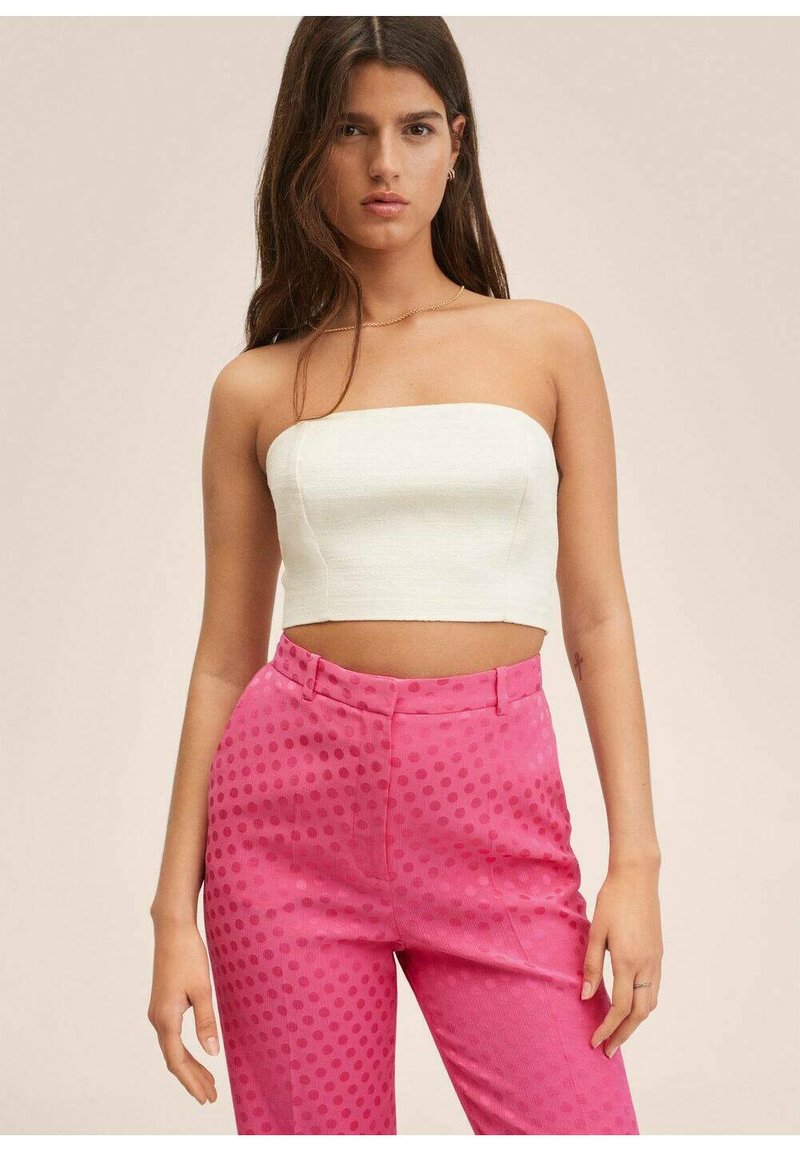 Damen Chinos | Mango TOPETE Stoffhose fuchsia/pink - IT24599 Damen Chinos | Mango TOPETE Stoffhose fuchsia/pink - IT24599