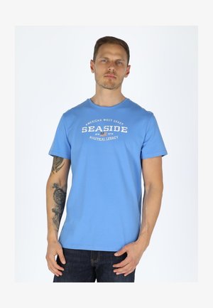Seaside NAUTICAL - Print T-shirt - pacific blue