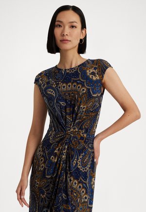 BREGILLY SLEEVELESS DAY DRESS - Vestido ligero - navy multi