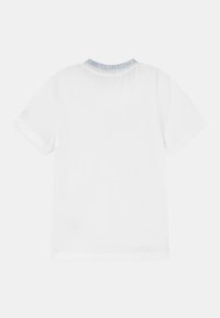 Calvin Klein Jeans EXCLUSIVE  INTARSIA LOGO UNISEX - T-shirt estampada - white/keepsake blue