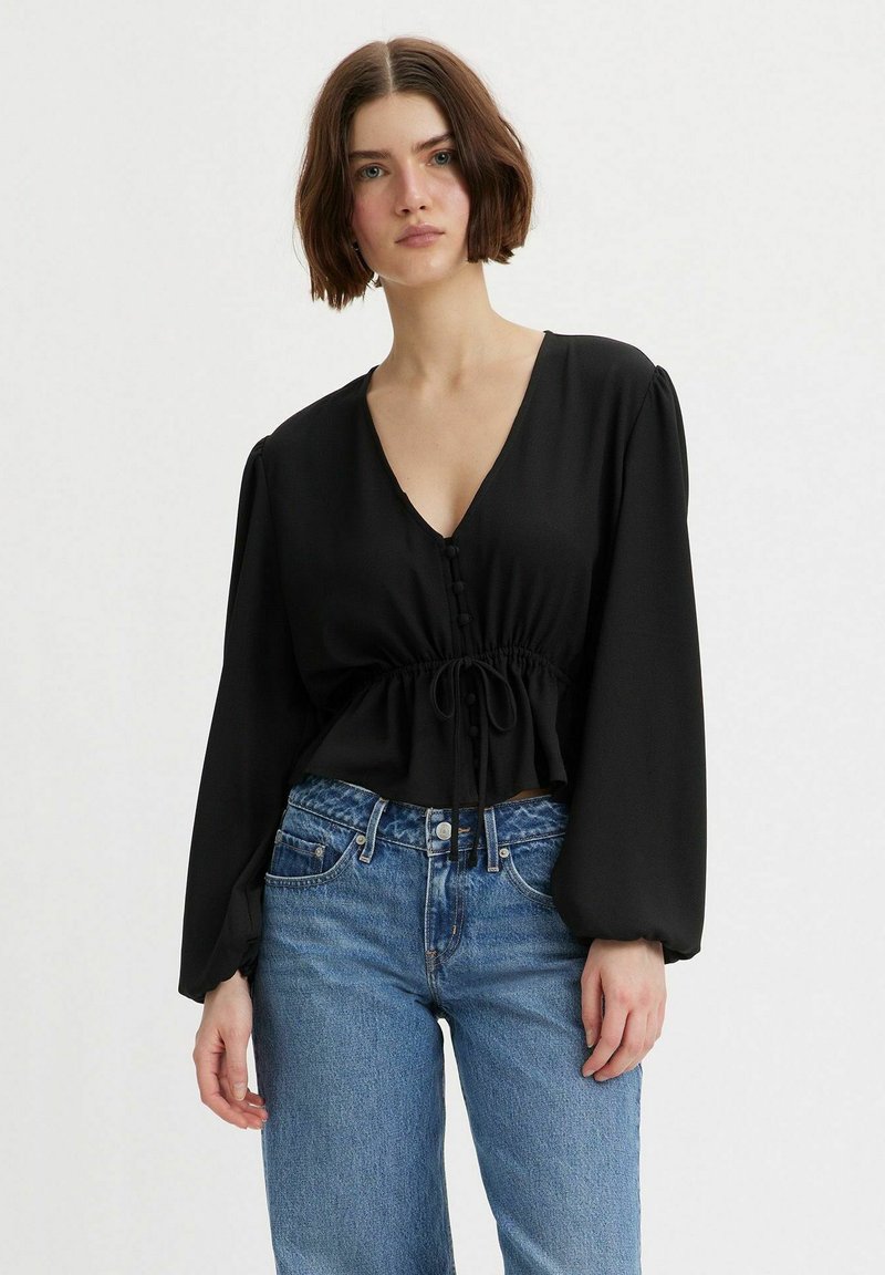 LISA-BLOUSE - BLACK