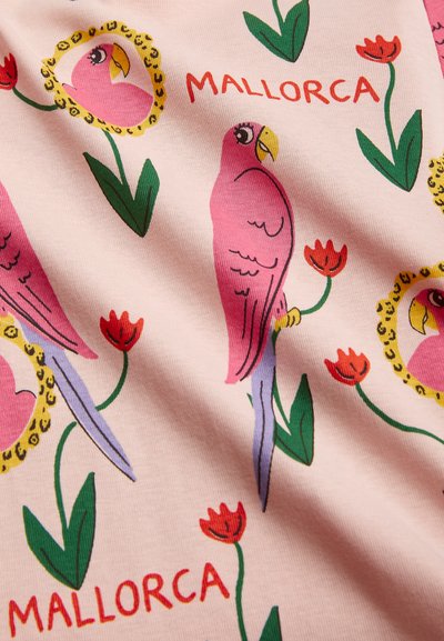 Mini Rodini PARROTS BALLET TEE - Tričko s potlačou - pink