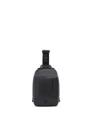 Piquadro, BORSELLO PER CELLULARE IN TESSUTO RICICLATO - Crossbody bag - nero